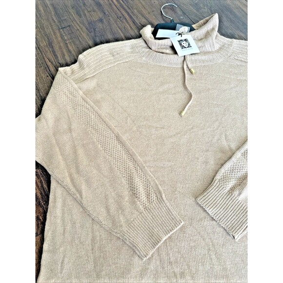 Anne Klein Women's Mock-Neck Pullover Sweater Cashmere Wool Blend Knit Top L - Picture 6 of 10